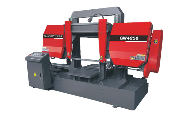 黄石港GW4250双柱龙门卧式带锯床