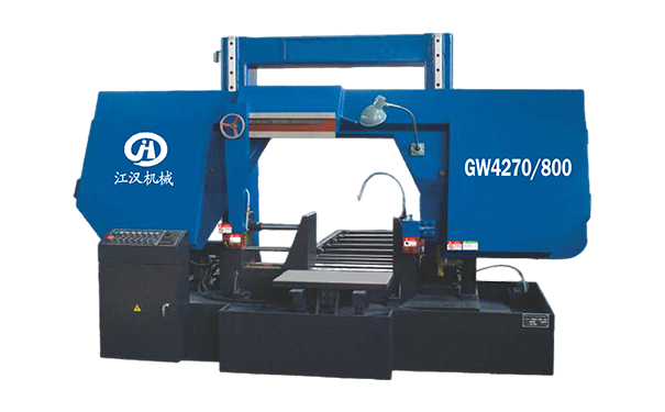 黄石港GW4270/800双柱龙门卧式带锯床