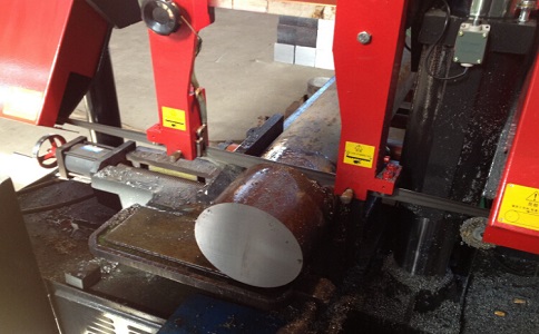 黄石港卧式带锯床加工时出现明显振荡如何排查？