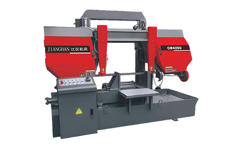 黄石港龙门带锯床运行中途停止切割产生的原因是什么？